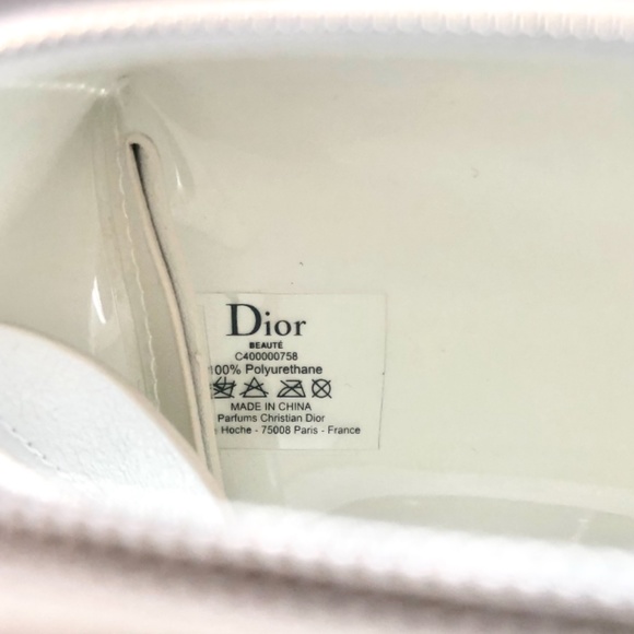 DIOR Bag White D Charm NEW - Picture 4 of 4